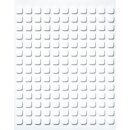 3D Klebepads, 6,5x6,5x2mm, 1 Platte = 154 St.