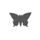 Vaessen Creative, Motivstanzer Schmetterling 9x6mm